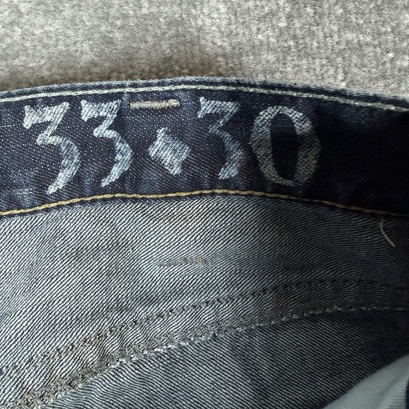 Silver Jeans Men's 33x30 Blue 925 Denim Gordie Loose Fit Straight Leg - Picture 5 of 12